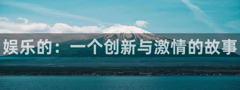 先锋娱乐公司：娱乐的：一个创新与激情的故事